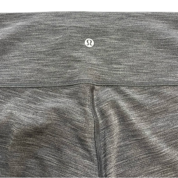 Lululemon Wunder Under Tight Legging Luxtreme Size 10 Gray Yoga Pants High Rise - Picture 3 of 6